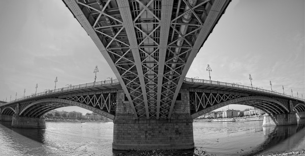 Bridge in bottom view