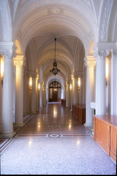 The corridor of Hungarian Academy of Sciences